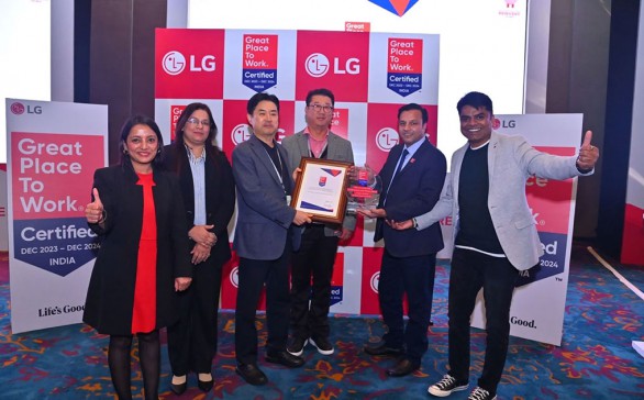 LG Electronics India Certified as a Great Place To Work emphasizing commitment to employee high satisfaction and growth